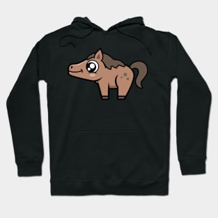 Cute Brown Horse Hoodie